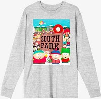 South Park Cast Image Long Sleeve T Shirt