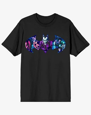 Batman Villains Logo T Shirt