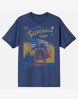 Superman Patriotic Adventures T Shirt
