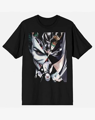 Batman and The Joker Split T Shirt