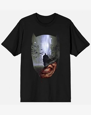 Batman Mask Mirror T Shirt