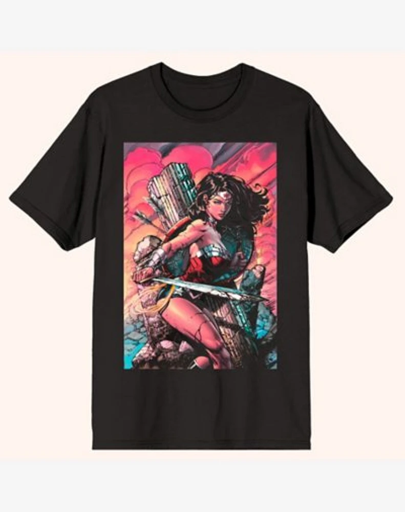 Black Wonder Woman T Shirt