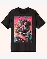 Black Wonder Woman T Shirt