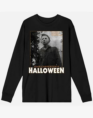 Michael Myers Long Sleeve T Shirt