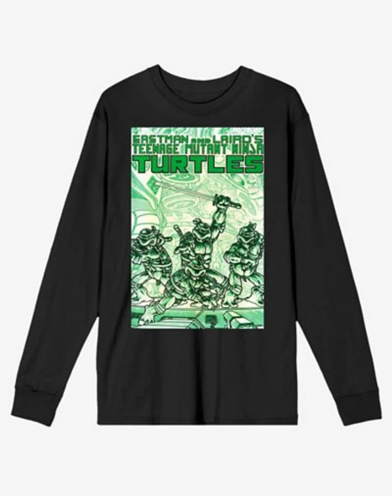 Comic Cover Warriors Long Sleeve T Shirt