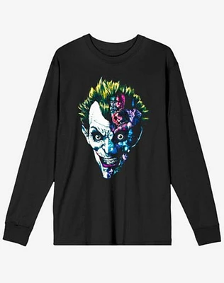 Joker Face Long Sleeve T Shirt