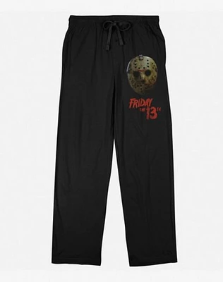 Jason Voorhees Realistic Mask Lounge Pants