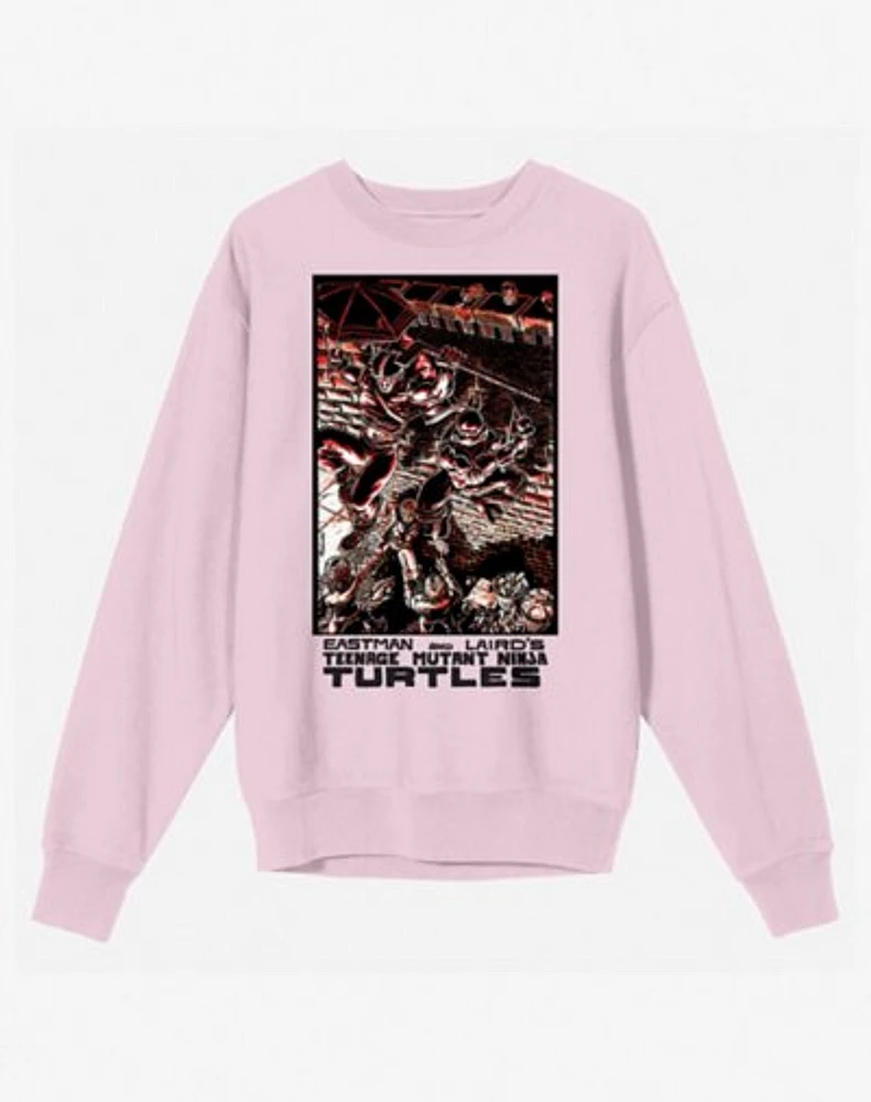 Comic Book Art Crewneck Sweatshirt