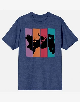 Teenage Mutant Ninja Turtles Silhouette T Shirt