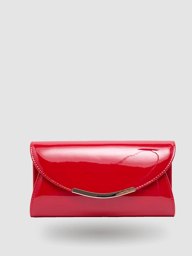 Patent-Leather Clutch