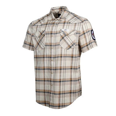 PLAID S/S BUTTONDOWN SHIRT