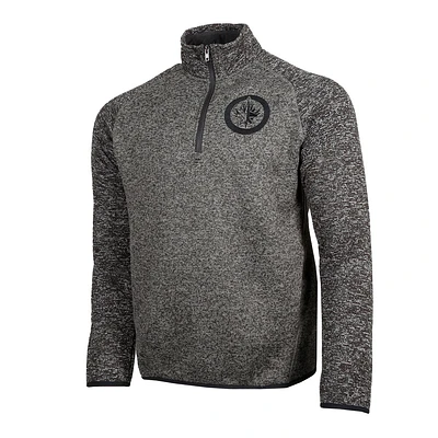 TONAL RAGLAN QUARTER ZIP