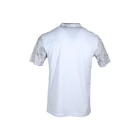 PIXEL ALT B&W POLO WHITE