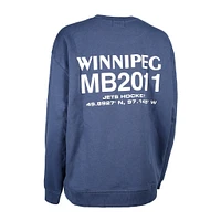 WOMEN'S MODERN CREW FLEECE