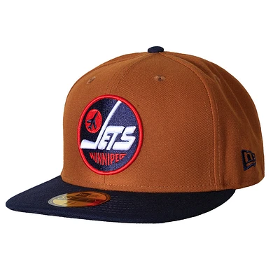 5950 ALT LOGO CAP TAN/NAVY