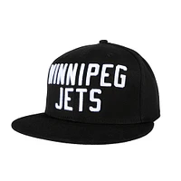 BLACK ICE RINK SNAPBACK CAP