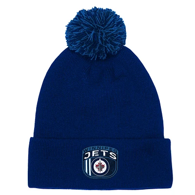 YOUTH DRAFT BEANIE W/POM 24