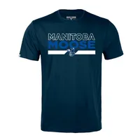 MOOSE NO HITTER T-SHIRT NAVY