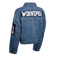 WOMEN'S GAME BALL DENIM JACKET