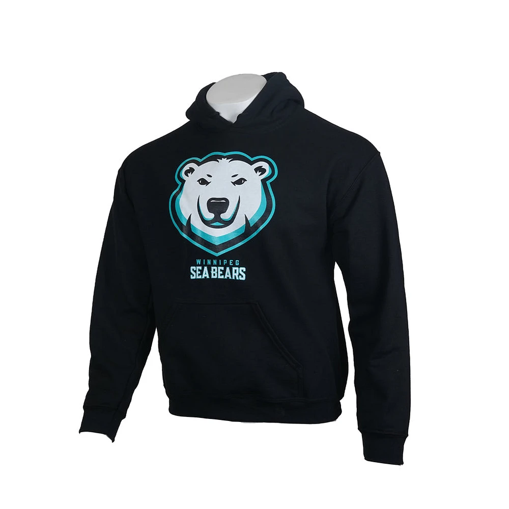 SEA BEARS ICONIC ADULT HOOD BLACK