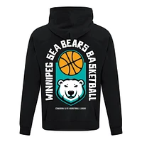 SEA BEARS ADULT GRAPHIC HOODIE