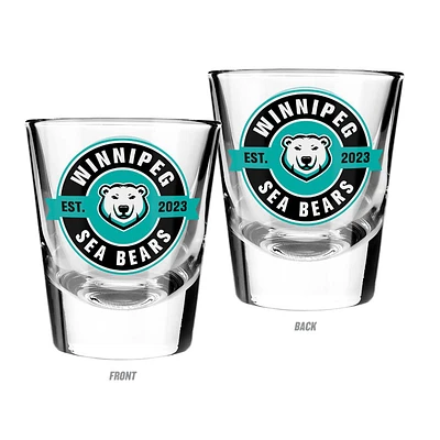 SEA BEARS SHOT GLASS - CLEAR