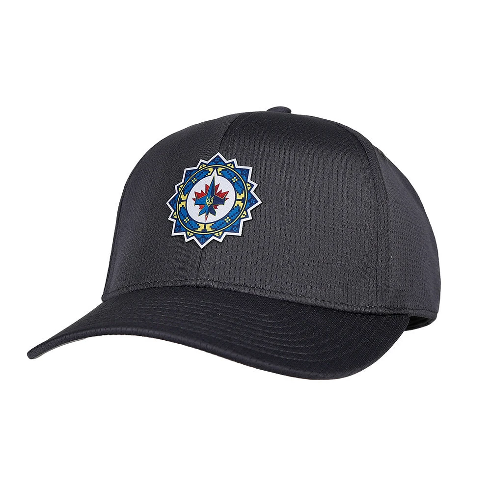 UKRAINIAN LOGO ZEPHYR CAP CHARCOAL