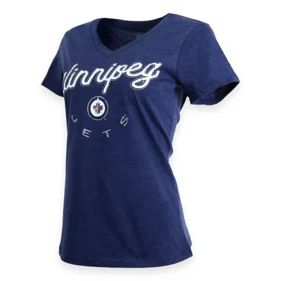 WOMEN'S BUMP & RUN TEE NAVY