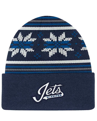 HEAD LOGO CUFFED BEANIE KNIT