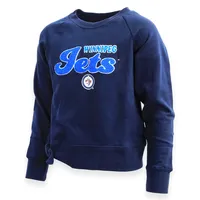 YOUTH GIRLS TIED CREW FLEECE