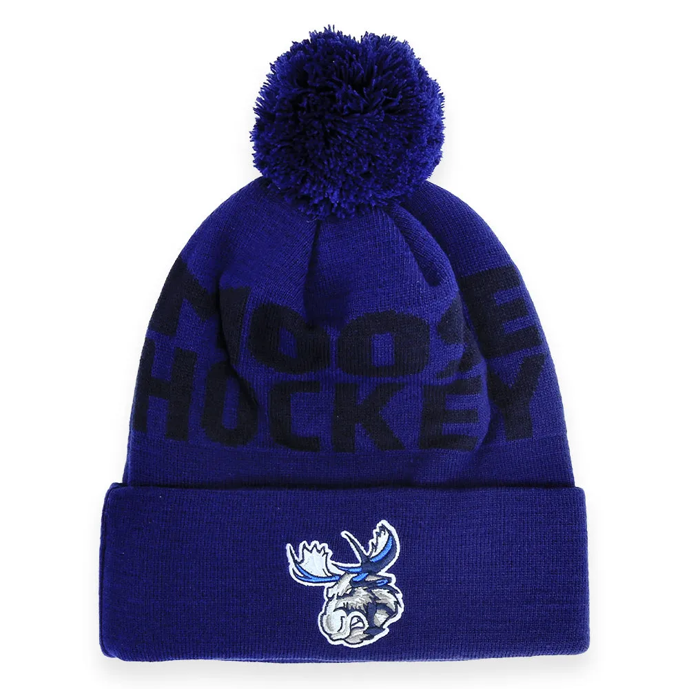 MOOSE CCM POM KNIT TOQUE