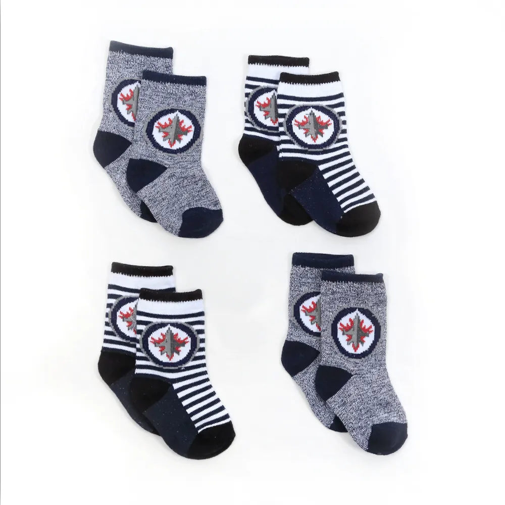 SOCKS - 4 PACK INFANT CREW