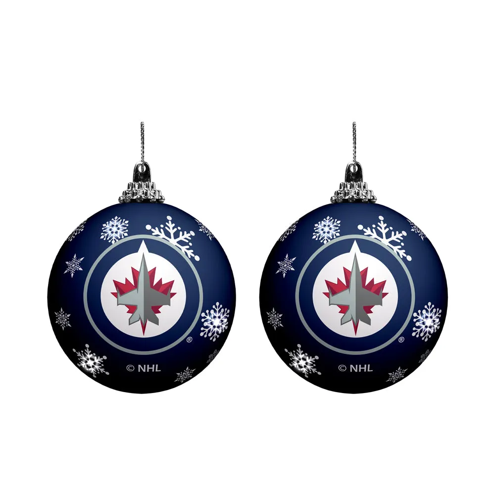 2 PACK LIGHT UP ORNAMENT