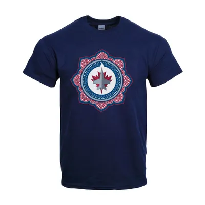 SOUTH ASIAN LOGO T-SHIRT NAVY