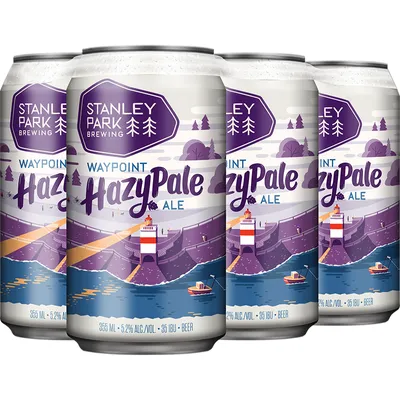 BCLIQUOR Stanley Park Brewing - Waypoint Hazy Pale Ale Can