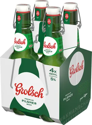 BCLIQUOR Grolsch Premium Pilsner- 4 Pack
