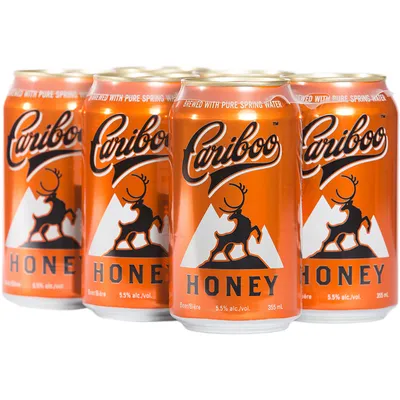 BCLIQUOR Pacific Western - Cariboo Honey Lager Can