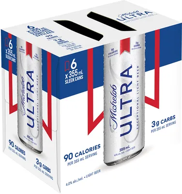 BCLIQUOR Labatt - Michelob Ultra 6 Can