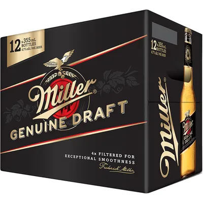 BCLIQUOR Miller Genuine Draft