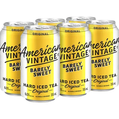 BCLIQUOR American Vintage - Iced Tea Barely Sweet Original Can