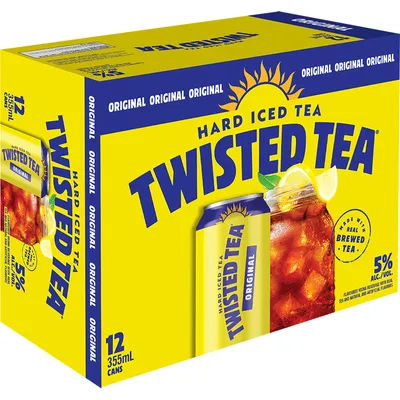 BCLIQUOR Twisted Tea - Original Hard Iced Tea 12 Can
