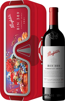 BCLIQUOR Cabernet Shiraz - Penfolds Bin 389 Gift Box 2021