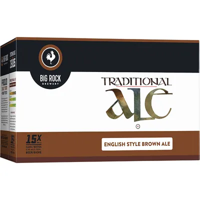 BCLIQUOR Big Rock - Traditional Ale Can 15 Pack