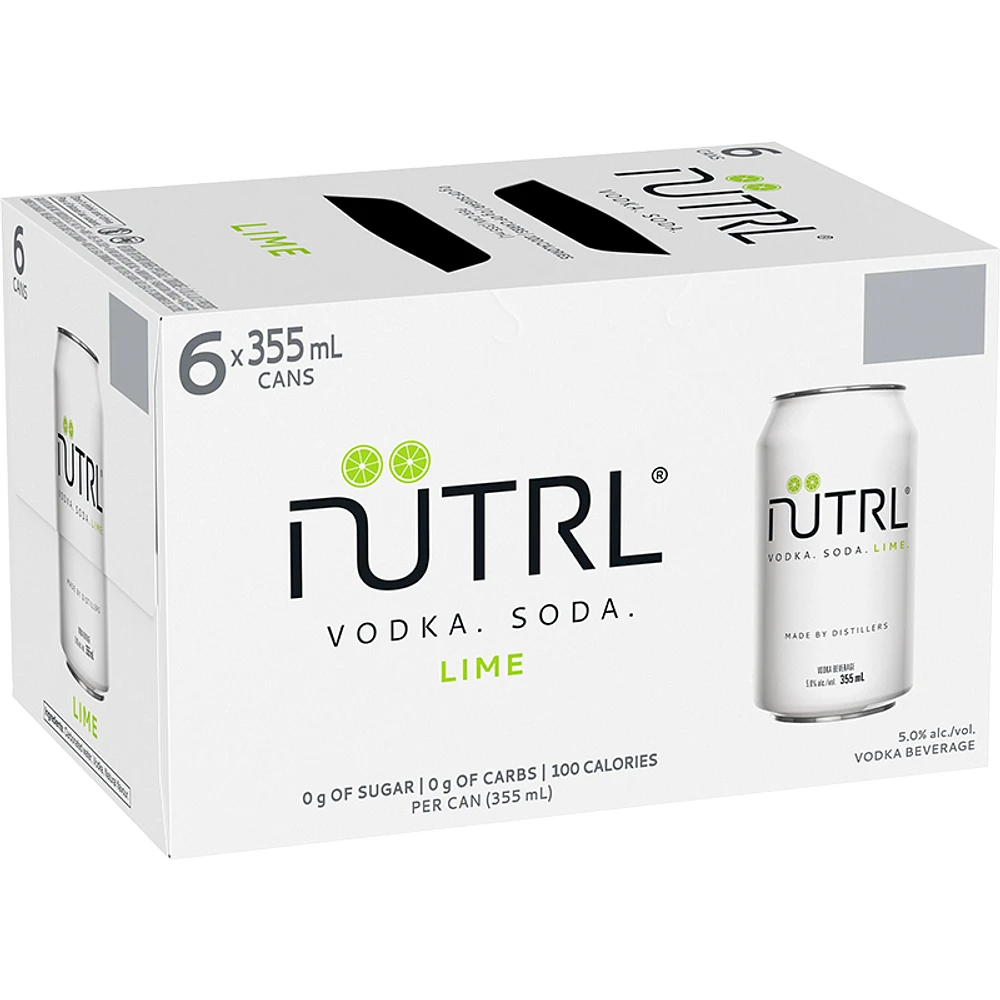 BCLIQUOR Nutrl - Vodka Soda Lime Can