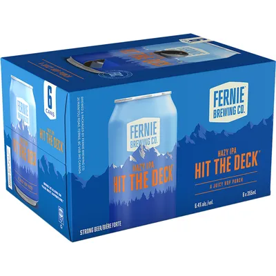 BCLIQUOR Fernie Brewing - Hit The Deck Hazy Ipa Can