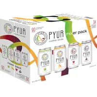 BCLIQUOR Pyur - Vodka Soda Mixer Pack Can