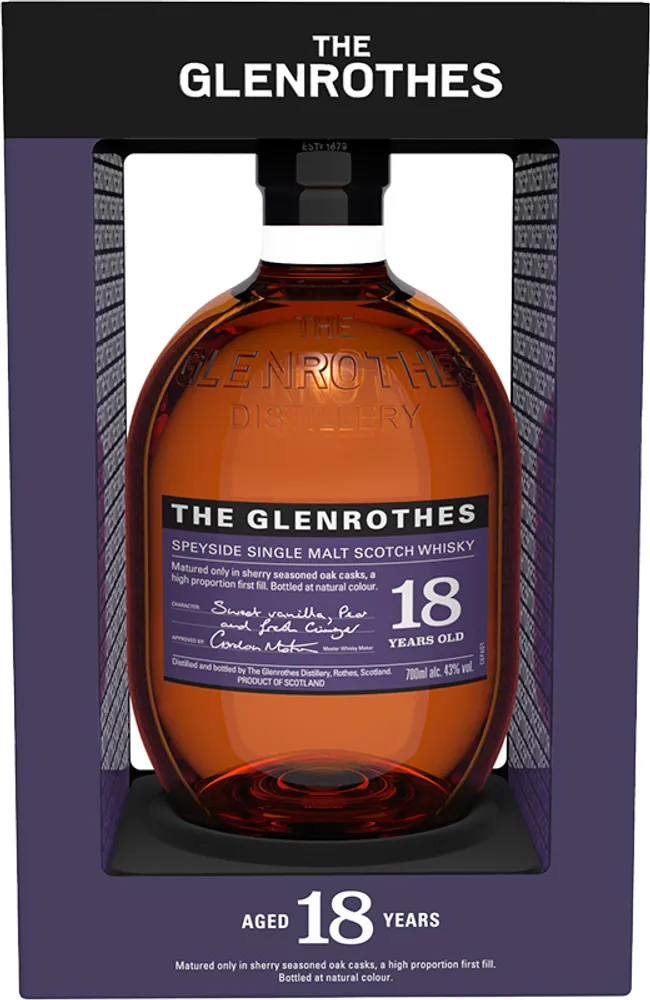 BCLIQUOR Glenrothes - 18 Year Old