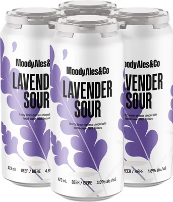 BCLIQUOR Moody Ales - Lavender Sour Tall Can