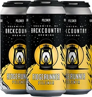 BCLIQUOR Backcountry Brewing - Ridgerunner Pilsner Tall Can