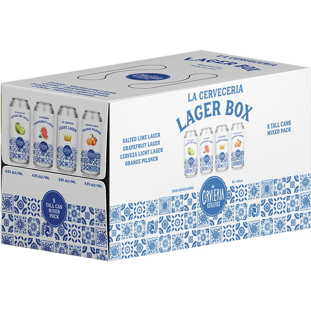 BCLIQUOR La Cerveceria - Lager Mix Pack 2025 Tall Can